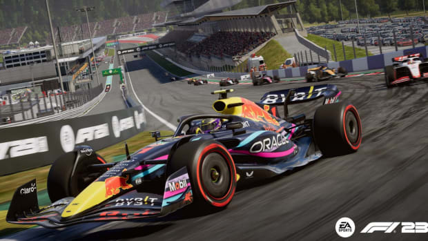 F1 23 Red Bull Miami special livery.